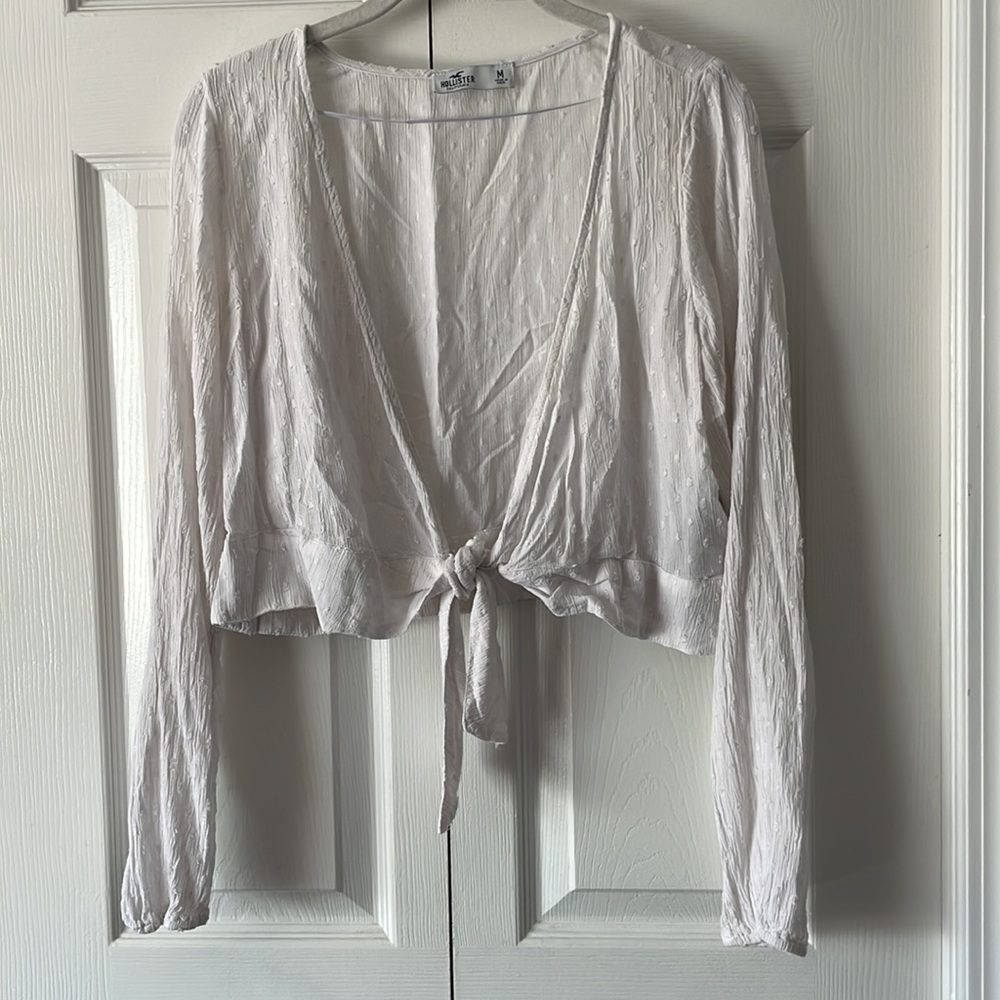 Hollister Front Tie Top